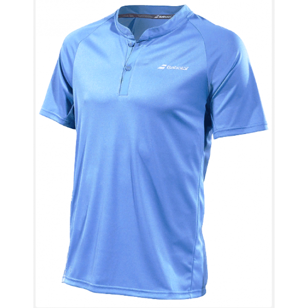 Мужское поло Babolat Perf (Blue) для большого тенниса